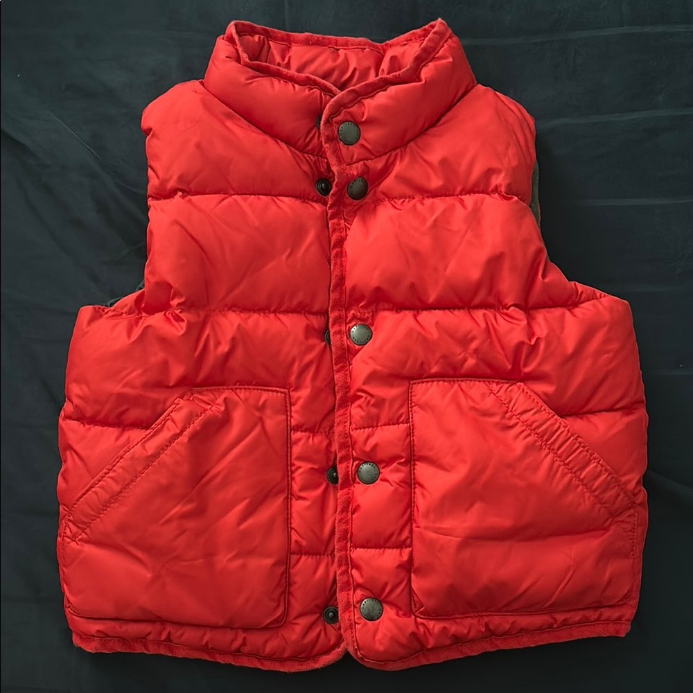 Red Puffer Vest